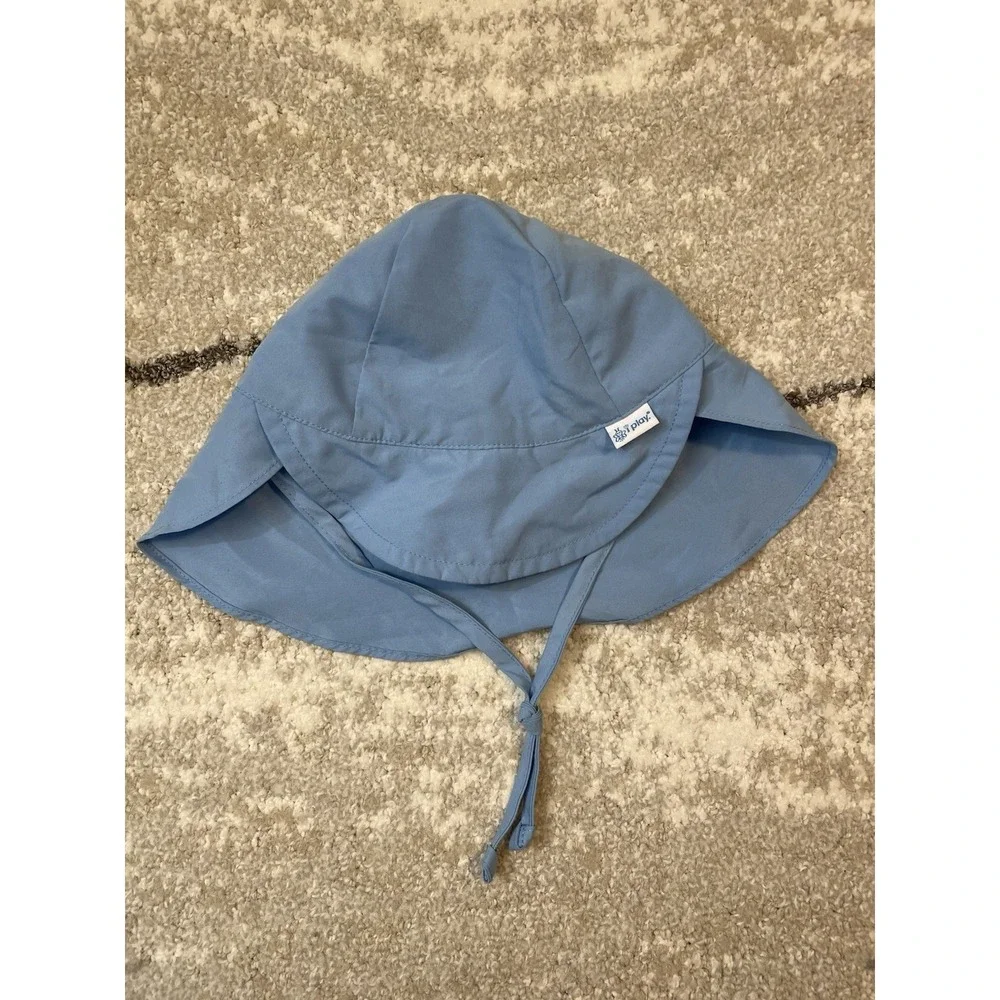 i play Blue‎ Sun Hat UPF 50+ Adjustable Strap 9-18 Months